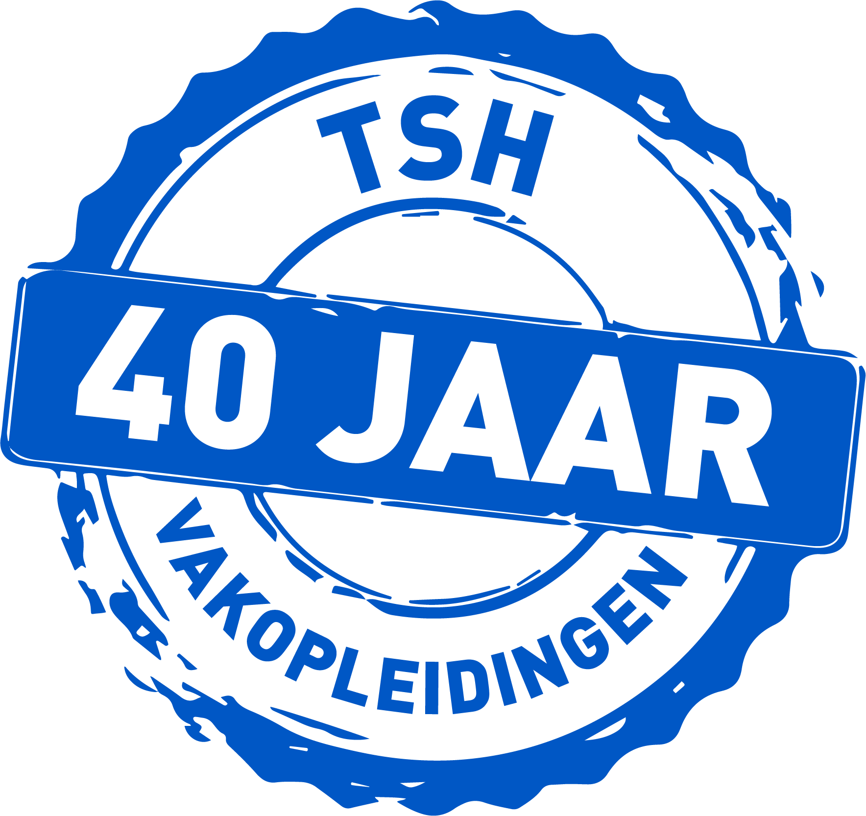 40 jaar stempel